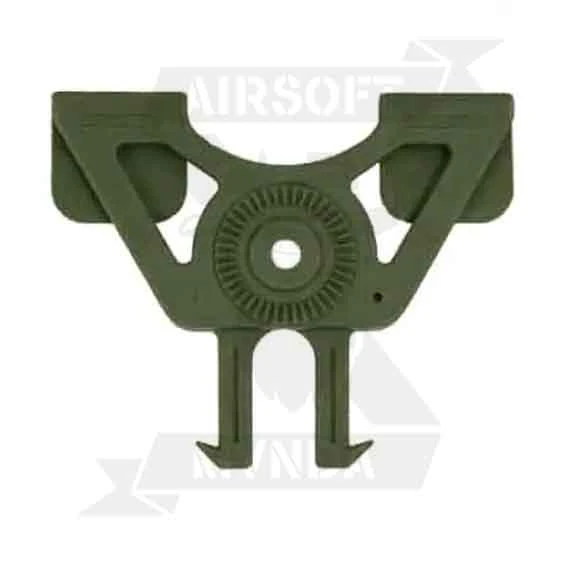 ARAÑA MOLLE PARA PISTOLERA O PORTACARGADOR VERDE