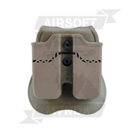 PORTACARGADOR RIGIDO G17 MG-40 TAN