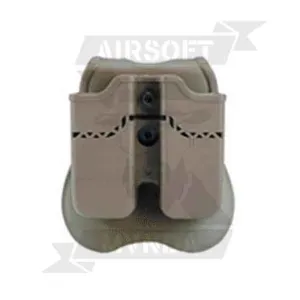 PORTACARGADOR RIGIDO G17 MG-40 TAN - Imagen 1
