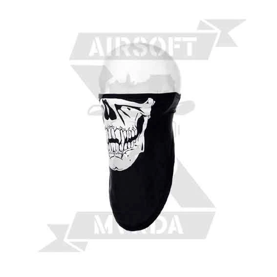 BRAGA TRIANGULO CALAVERA VAMPIRO NEGRA