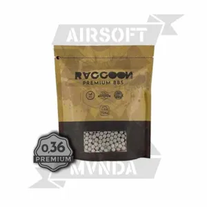 BOLAS RACCOON PREMIUM BIO 0,36 1/2KG BLANCA - Imagen 1