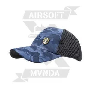 GORRA REJILLA MADRID CAMO CELESTE - Imagen 1