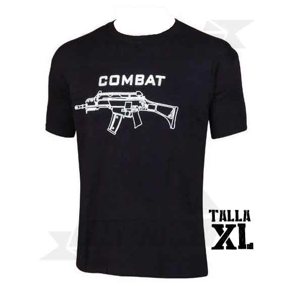 CAMISETE COMBAT G36 NEGRA_XL