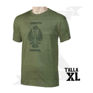CAMISETA EJERCITO TIERRA GENERICA VERDE (XL) - Imagen 1