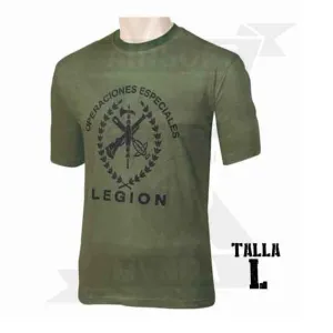 CAMISETA LEGION GENERICA VERDE (L) - Imagen 1