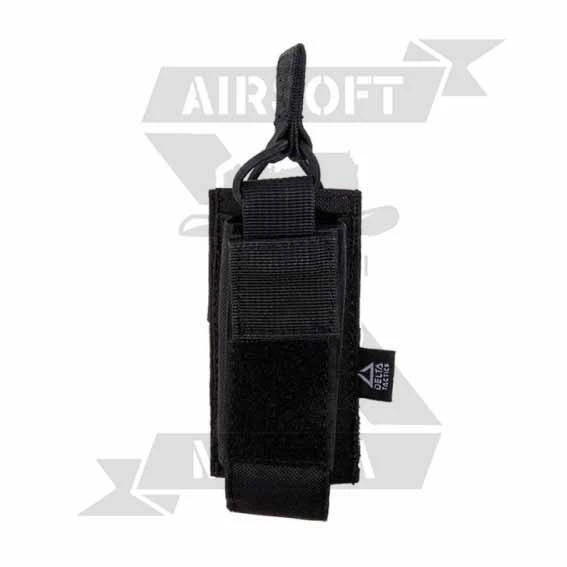 POUCH PORTACARGADOR PISTOLA DELTA TACTICS MOLLE NEGRO