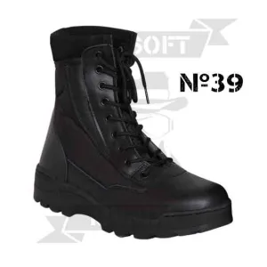 BOTAS DRAGONPRO DP-B001 COMBAT NEGRA (39) - Imagen 1