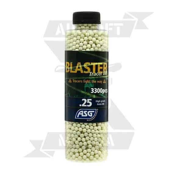 BOLAS BLASTER TRAZADORAS 0.25G 3300RDS AMARILLA