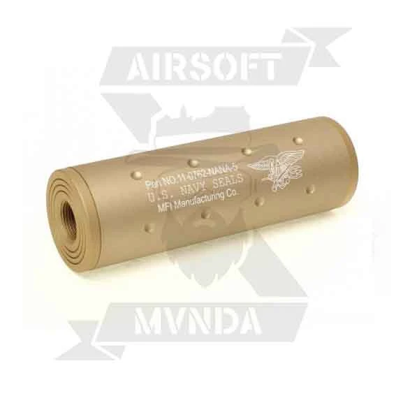 SILENCIADOR FMA STUBBY NAVY SEALS 108MM COBRE