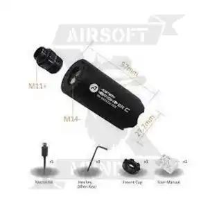 SILENCIADOR TRAZADOR ACETECHBRIGHTER C NEGRO - Imagen 4