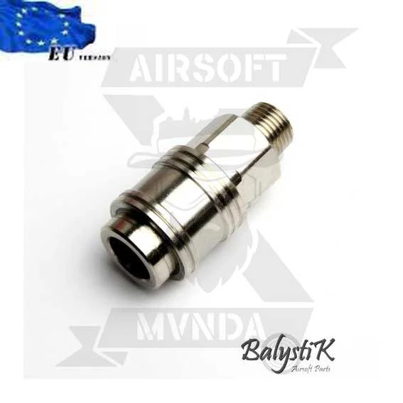 ACOPLADOR BALYSTIK HPA CON ROSCA MACHO 1/8 NPT (EU)