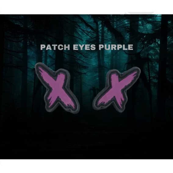 PARCHE 3D EYES VIOLETA