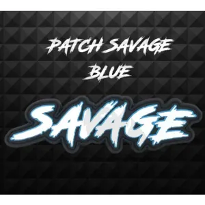 PARCHE 3D SAVAGE AZUL - Imagen 1