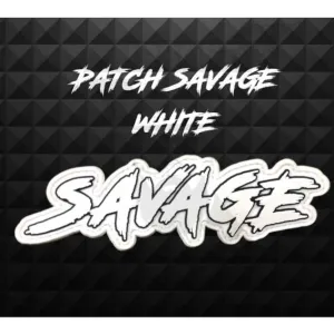 PARCHE 3D SAVAGE BLANCO - Imagen 1