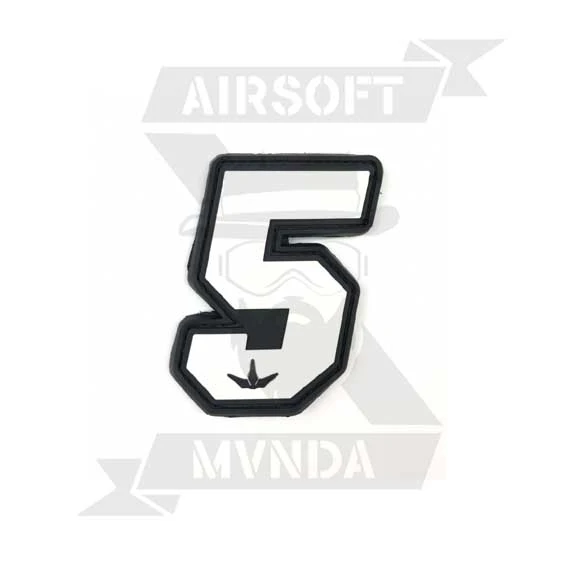 PARCHE 3D NUMERO 5