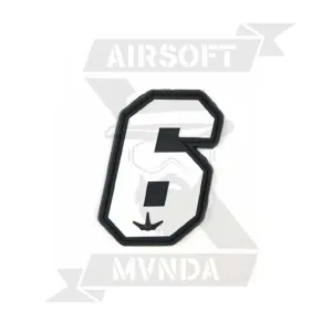 PARCHE 3D NUMERO 6 - Imagen 1