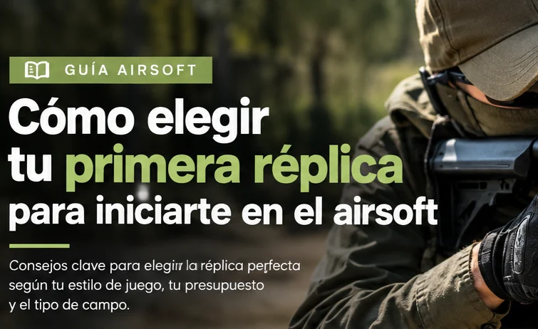 Cómo elegir tu primera réplica para iniciarte en el airsoft